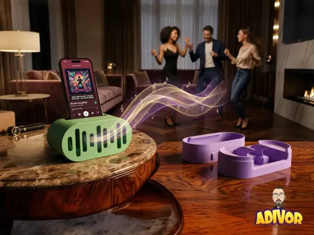 Passive Acoustic Amplifier & Phone Stand V26 — Image 2 of 5