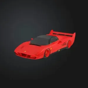 Concept car figurine