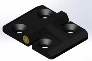 hinge 40x30 for profile 20x20