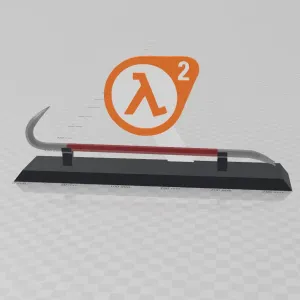 Half life crowbar display
