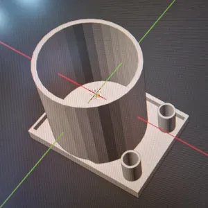 Flosser stand