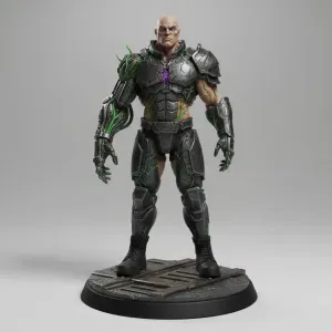 Voidcore Enforcer – Cybernetic War Tyrant 3D Figurine