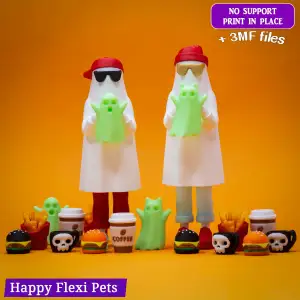 Little Ghost and his tiny ghosts and a set of snacks (#80)