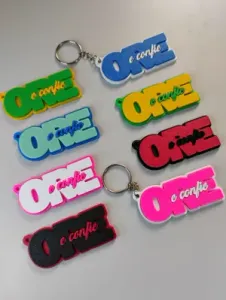 Pray and Trust Keychain