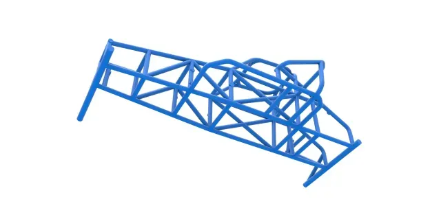 Frame of Supermodified front engine race car V2 Scale 1:25 — Фото 3 из 9