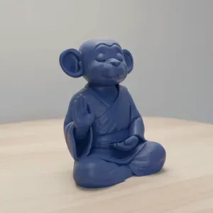 Monk-ey Figurine