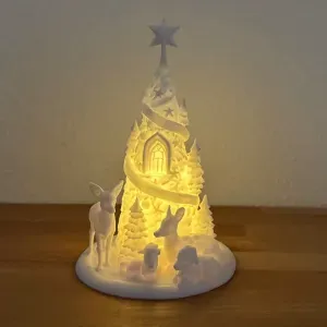 Illuminated Christmas Pyramid