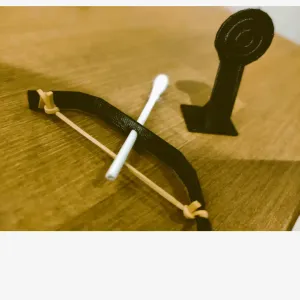 mini bow with ring