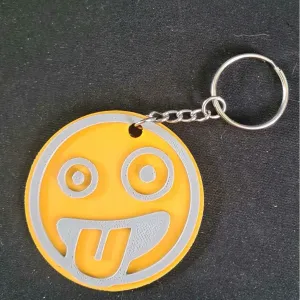 keychain emoji fun