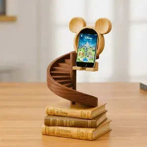 Disney Phone Holder - Mickey Ear Spiral Staircase Book Stand