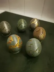 Easter egg with a surprise