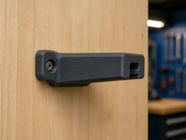 Extended Wall-Mounted Air Tool Holder for EURO 1/4 Pneumatic — Image 7 of 8
