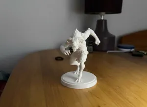 Savage Horned Beast Monster 3D Model
