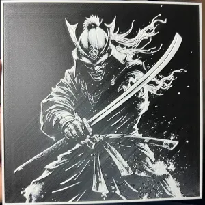 Samuraiv2 Hueforge 200x200 Black & White