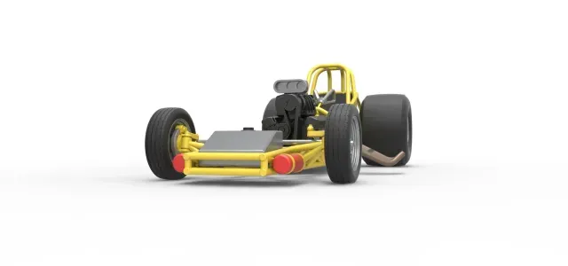 Vintage Funny Car Base Scale 1:25 — Фото 5 из 9