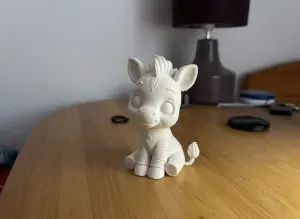 Cute Chibi Kawaii Baby Zebra