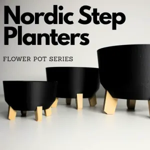 Nordic Step Planters – Flower Pot Serie