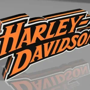 Harley-Davidson LED lightbox and Wall Art