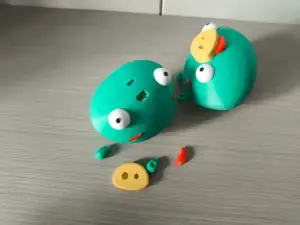 愤怒的小鸟之小猪猪多色无胶组装版(单色打印多色组装)