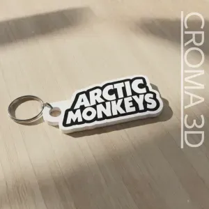 Artic Monkeys keychain - multicolor