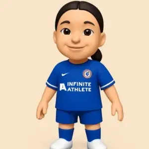 SAM KERR 3D BY CUBE ME
