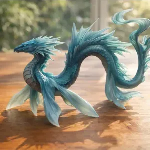 Acuatic Dragon Figure