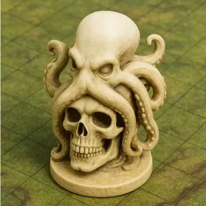 Octoskull Monument D&D tabletop miniature