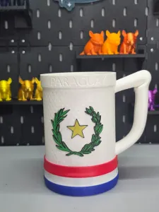 Beer Mug / Chopp / Cup Holder - Paraguay