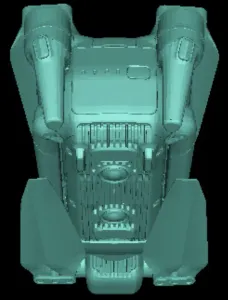 DJI mavic, folded and open