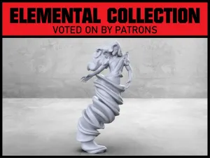 Greater Wind Elemental - Tabletop Miniature