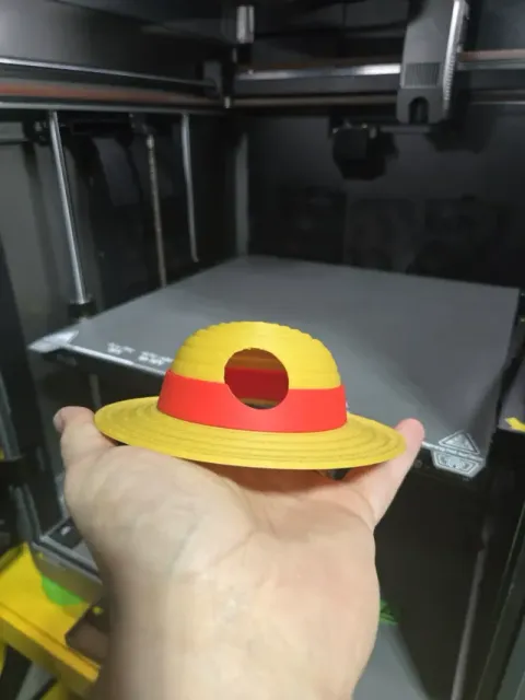 One Piece Anime Monkey D. Luffy Cat Hat — Image 3 of 9