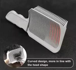 Curved Fade Comb – Professional Barber Tool