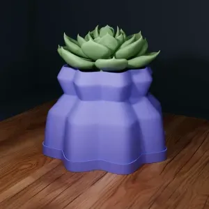 Geometric Plant Pot
