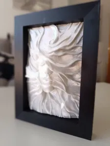 Woman-Sculpted - Walldecor