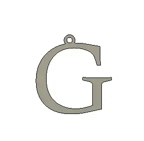 G - keychain