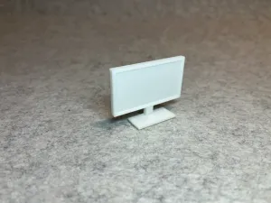 Dollhouse TV Screen for Miniature House