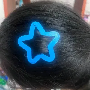 五角星发夹