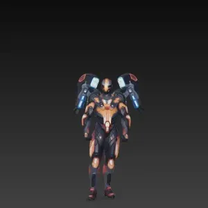 Robot de comabte aereo