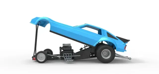 Vintage Funny Car Scale 1:25 — Фото 7 из 9