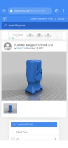punisher foregrip