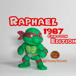 Raphael – TMNT 1987 DeskBuddy Figurine