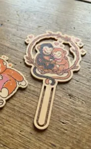 Bookmark and KeyChain of Punch the Monkey