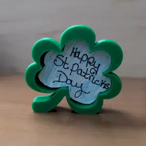 St. Patrick's Day Clover picture frame
