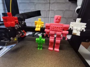 Reggie The Robot - Print In Place
