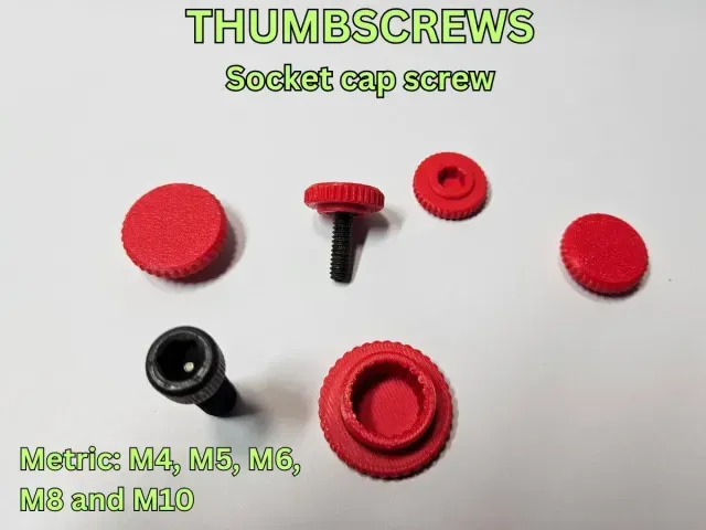 Thumb screws for socket cap screws - Metric — Фото 5 из 9