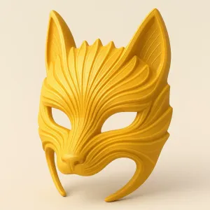 Meta Light Kitsune Mask
