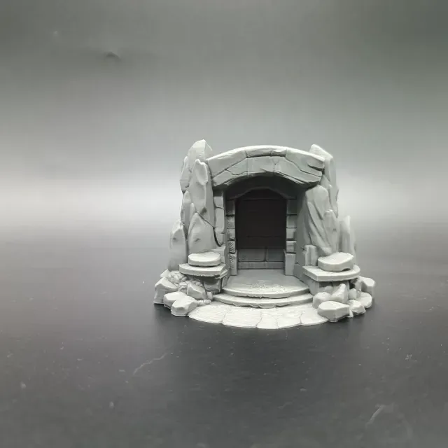 The Concealed Gateway – RPG Terrain Piece DnD Fantasy