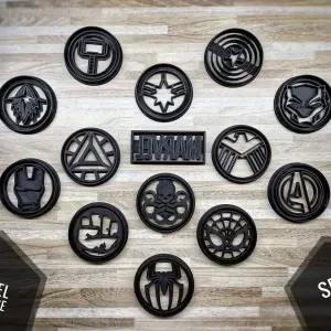 Marvel theme cookie cutter