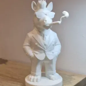 Statue zebre costume