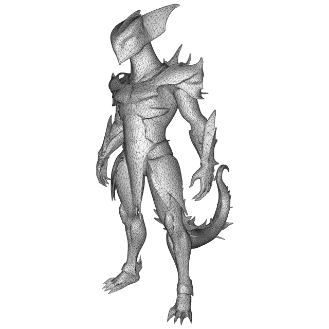 Fantasy Toy Character Collection Kitbash High-Poly 3D Model — Фото 4 из 9